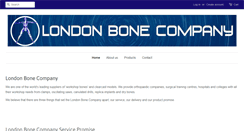 Desktop Screenshot of londonboneco.com